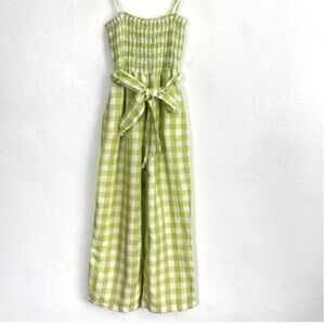 House of Harlow 1960 Gingham Jumpsuit XS